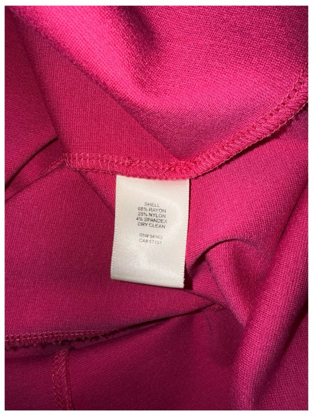 60s Inspired Pink Shift Dress Soutache Trim
Stretch Ponte 8 Jet Age - Picture 6 of 10